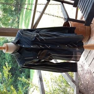 Vintage men's pearl snap western 🤠  cowboy shirt button down casual